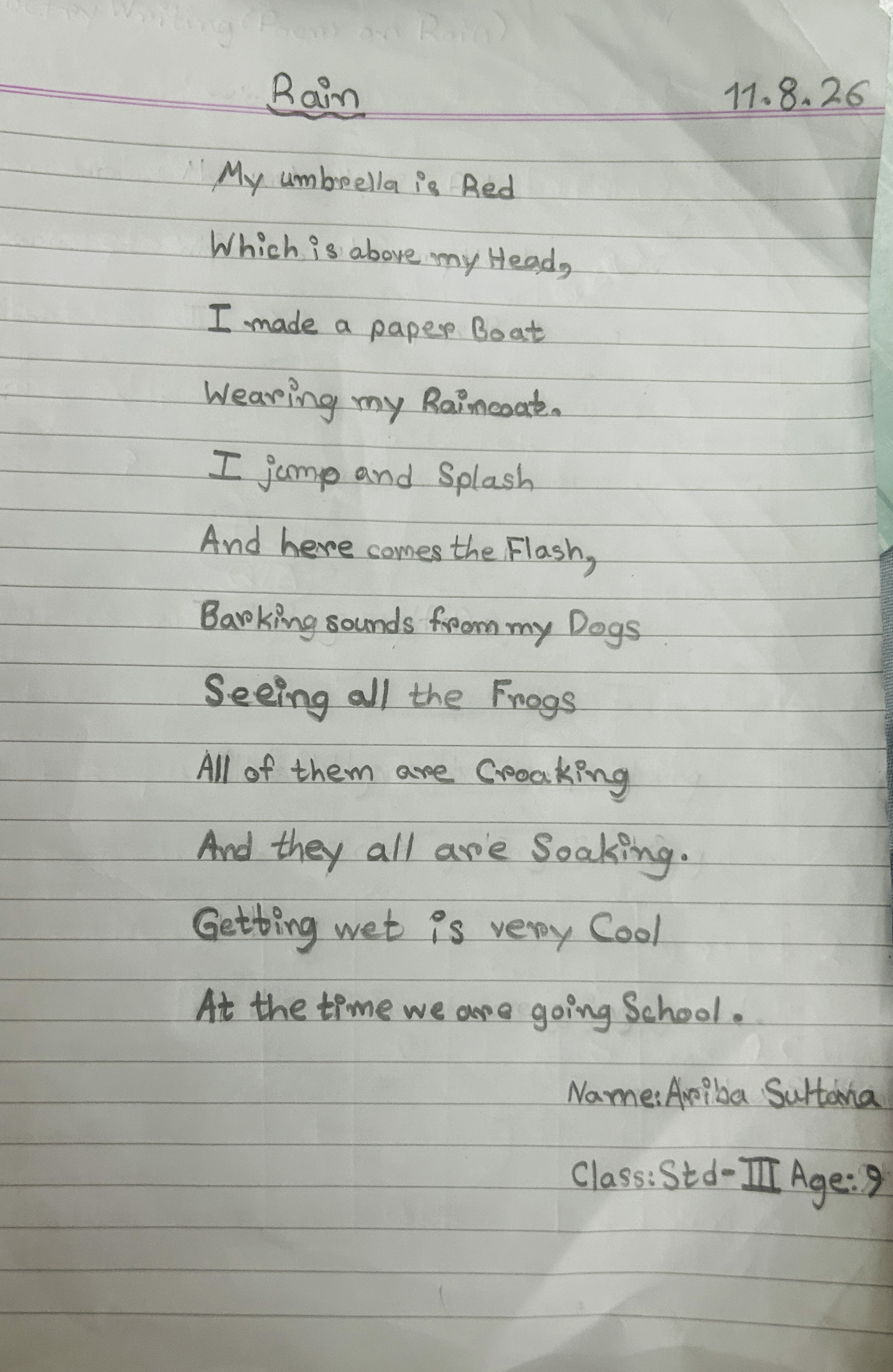 Ariba Sultana's work