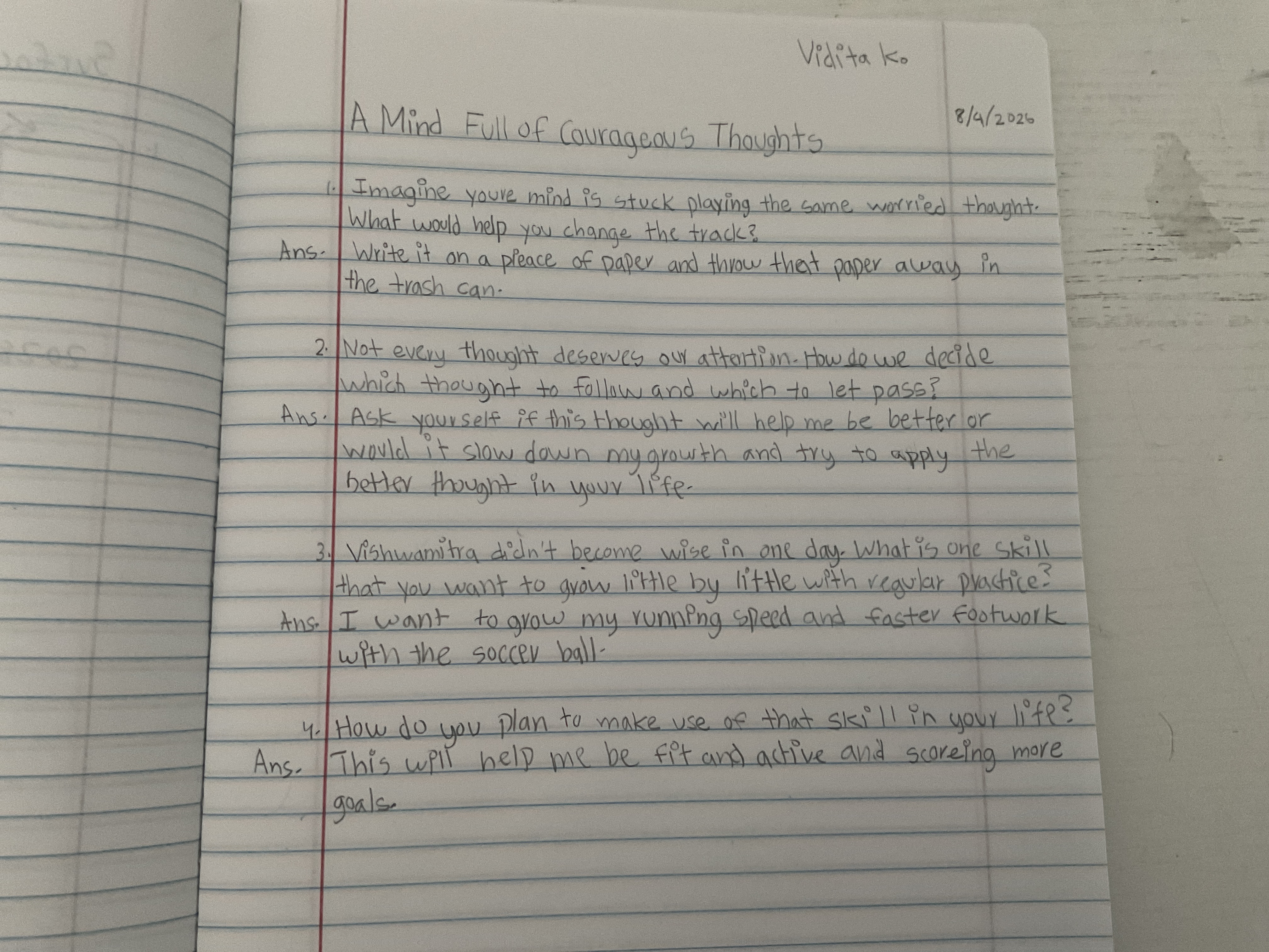 Child's work