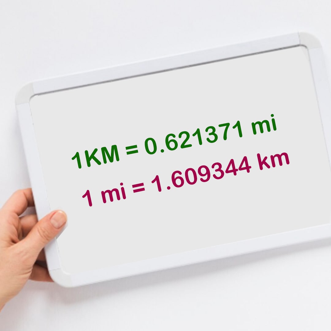 Kilometers to Miles Conversion (km to mi): Formula, Steps, Examples