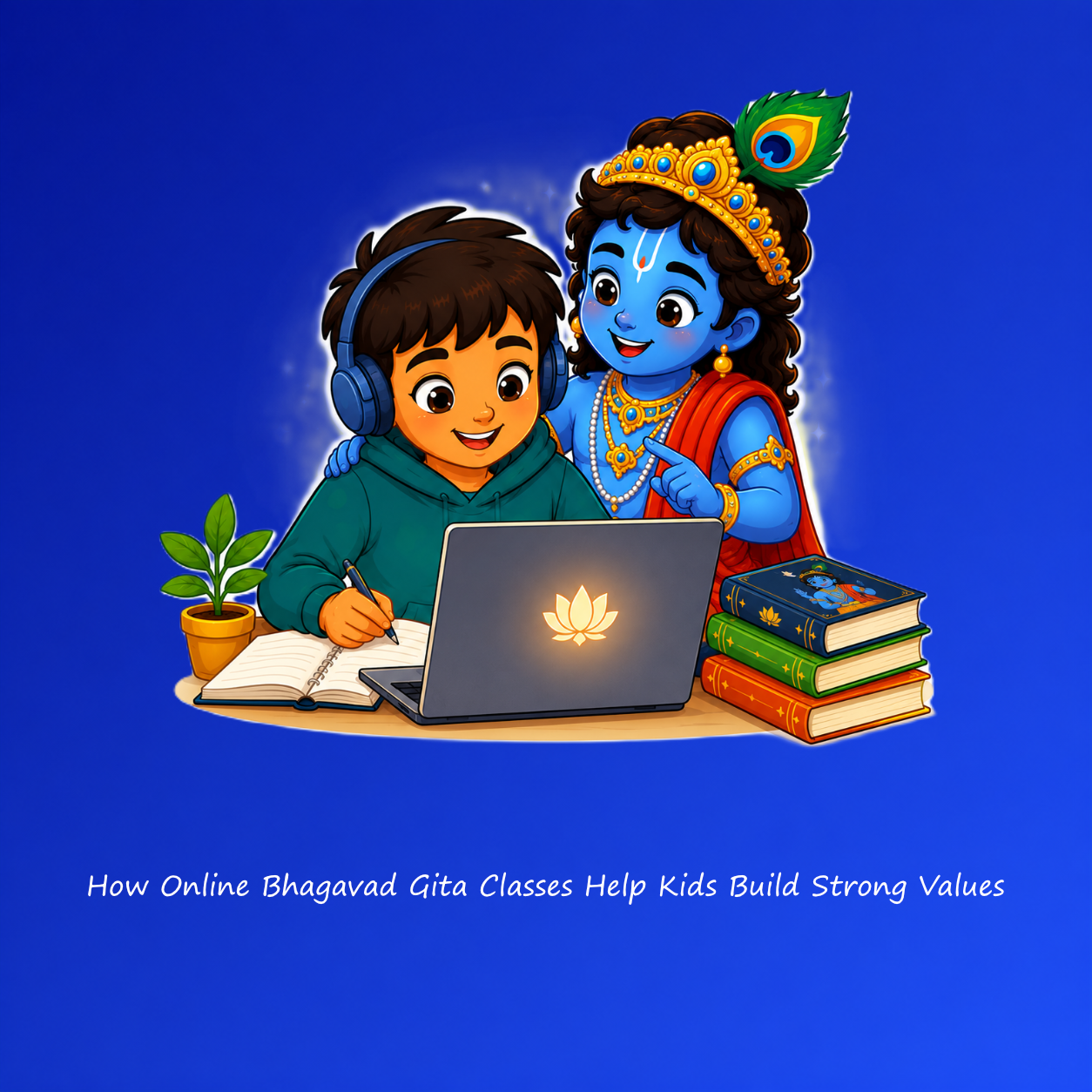 How Online Bhagavad Gita Classes Help Kids Build Strong Values