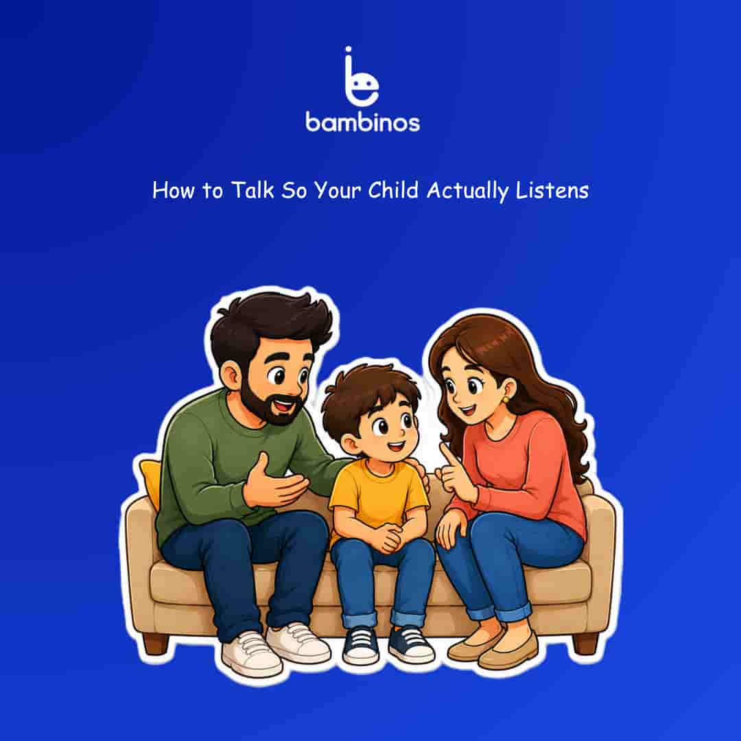 How to talk so your child actually listens