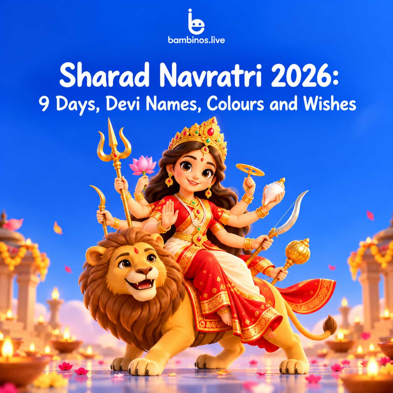 Sharad Navratri 2026: 9 Days, Devi Names, Colours and Wishes