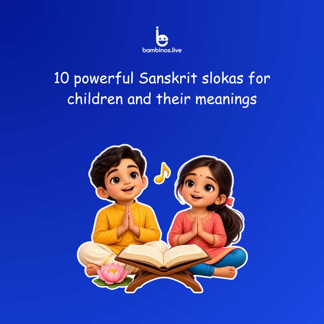 10 Powerful Sanskrit Slokas for Kids and Their Meanings