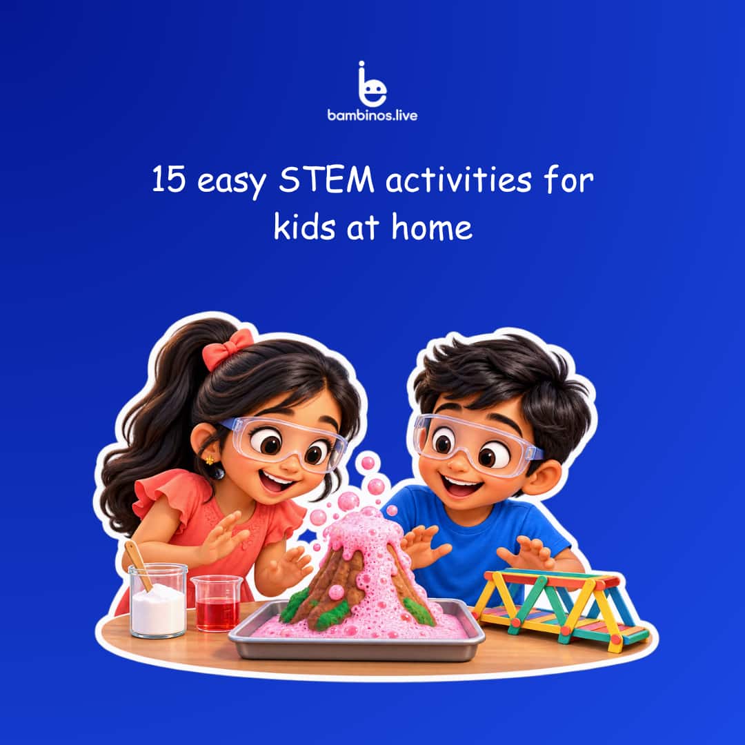15 STEM Activities That Children Can Do At Home
